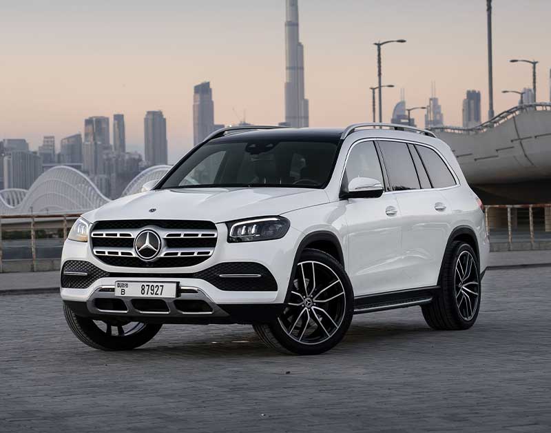 Mercedes Benz GLS 450 White