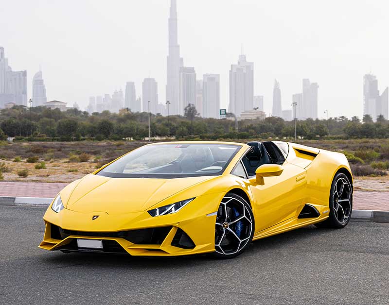 Lamborghini Huracan Evo Yellow