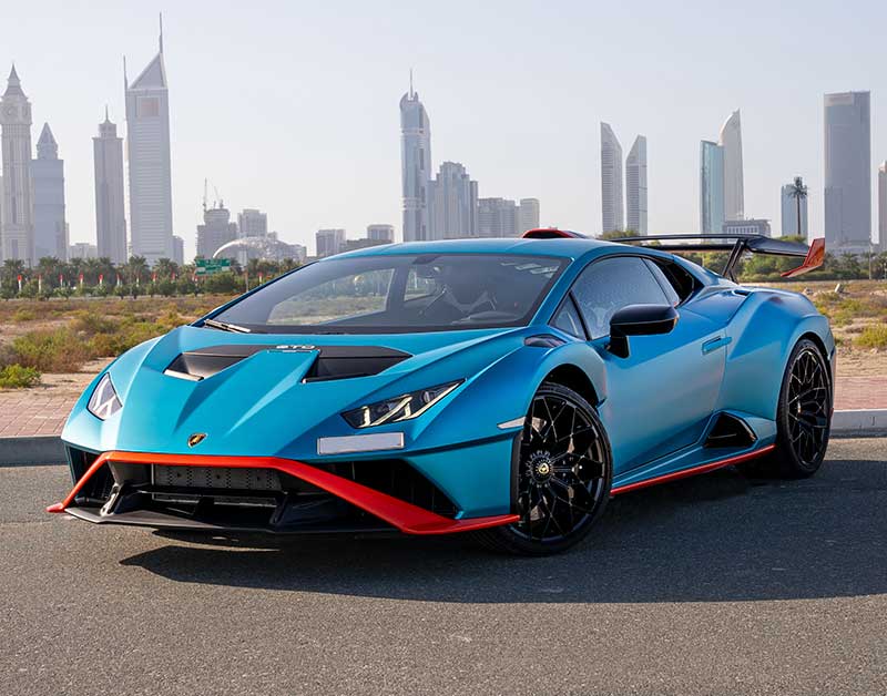 Lamborghini Huracan STO Blue