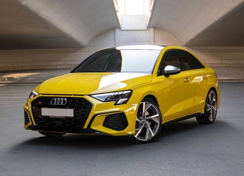 Audi S3 Yellow